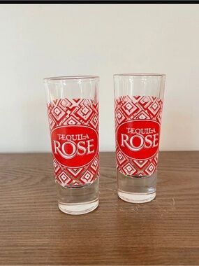 Branded Red Shot Glasses - Set of 2